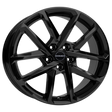 Borbet N black glossy Alufelge 7.5x18 ET50 5x108/63.4
