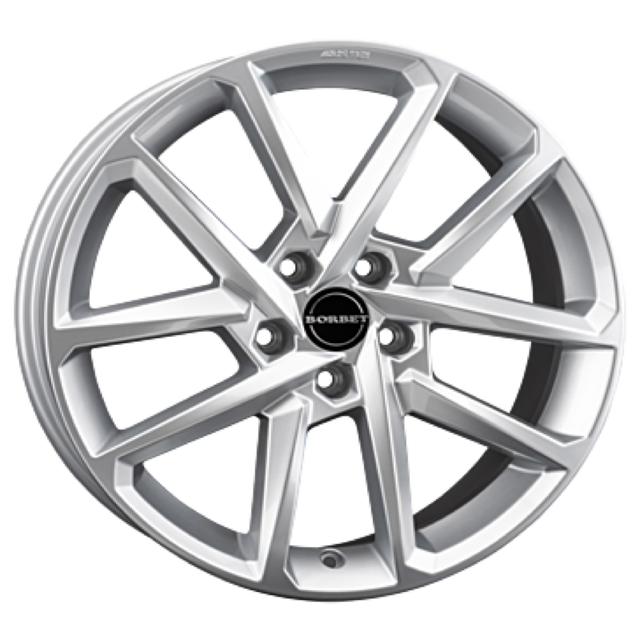 Borbet N crystal silver Alufelge 8x19 ET36 5x115/70.3