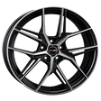 Borbet QX black polished matt Alufelge 8.5x20 ET31 5x110/65.1