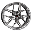 Borbet QX hyper black silver Alufelge 8x19 ET50 5x108/72.5