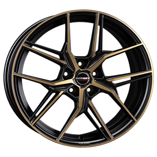 Borbet QX black bronze matt Alufelge 8x19 ET49 5x112/66.5