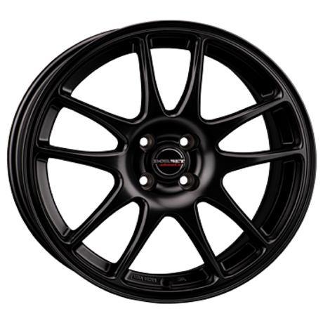 Borbet RS black matt Alufelge 7x17 ET35 4x100/64