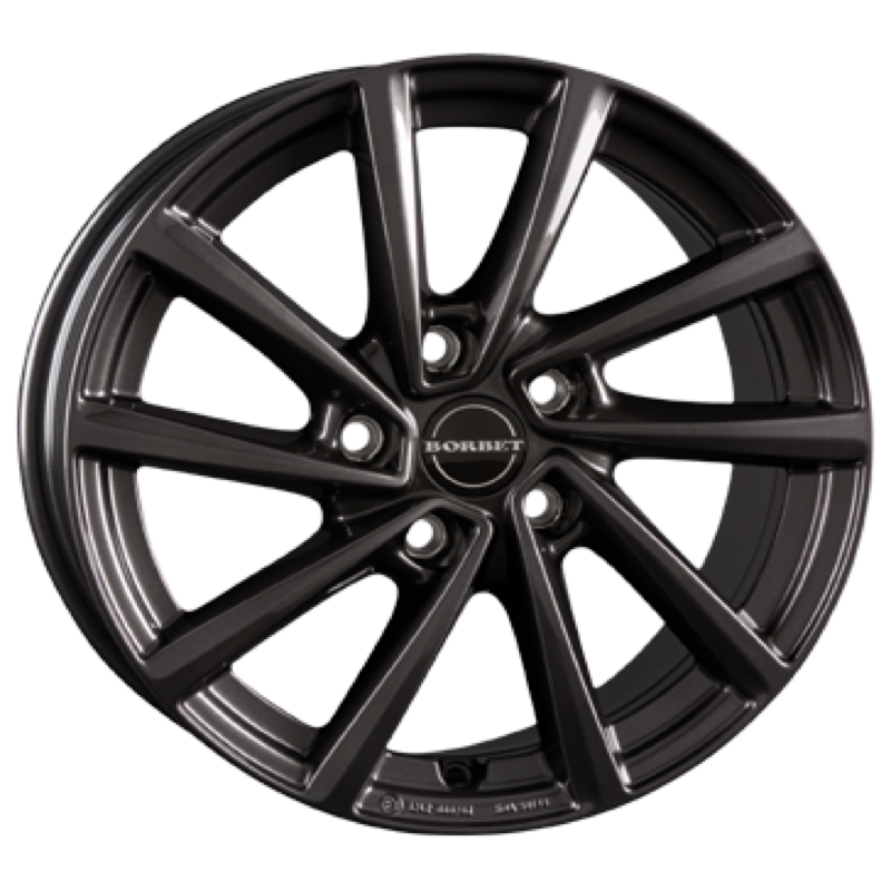 Borbet V mistral anthracite glossy Alufelge 7x17 ET47 5x112/66.6