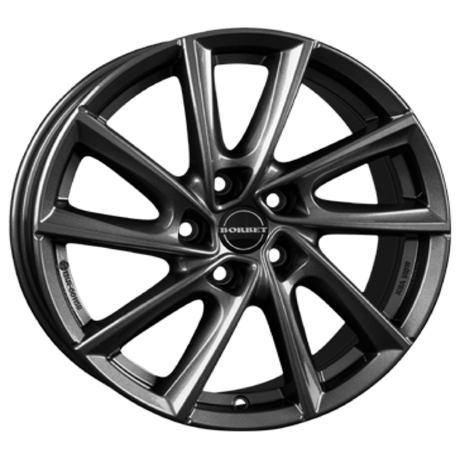 Borbet VT mistral anthracite glossy Alufelge 7.5x17 ET52 5x112/66.6