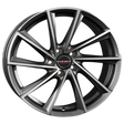 Borbet VTX graphite polished Alufelge 8x18 ET45 5x108/72.5