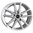 Borbet W crystal silver Alufelge 7x17 ET44 5x112/66.5