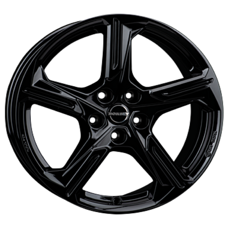 Borbet XE1 black glossy Alufelge 7.5x18 ET23 5x112/66.6