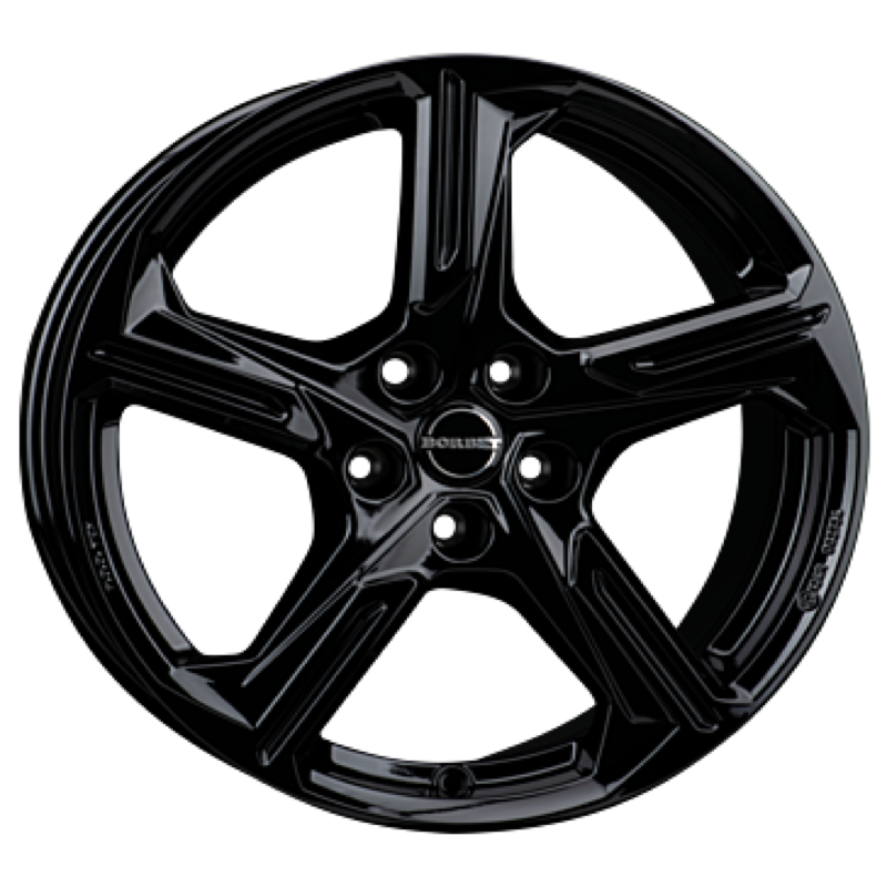 Borbet XE1 black glossy Alufelge 7.5x18 ET45 5x114.3/66.1