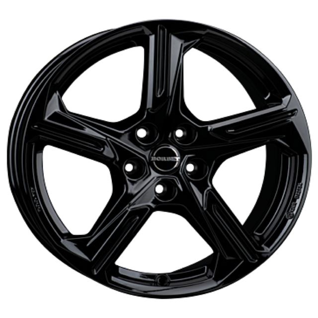 Borbet XE1 black glossy Alufelge 7.5x18 ET50,5 5x108/63.4