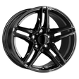 Borbet XR black glossy Alufelge 8x18 ET15 5x112/66.6