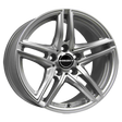 Borbet XR brillant silver Alufelge 8x18 ET15 5x112/66.6