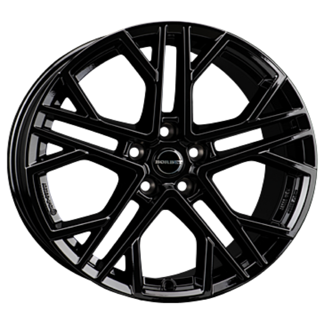 Borbet XV black glossy Alufelge 8.5x19 ET45 5x108/72.5