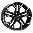 Borbet XV black polished matt Alufelge 9.5x19 ET45 5x114.3/64.2