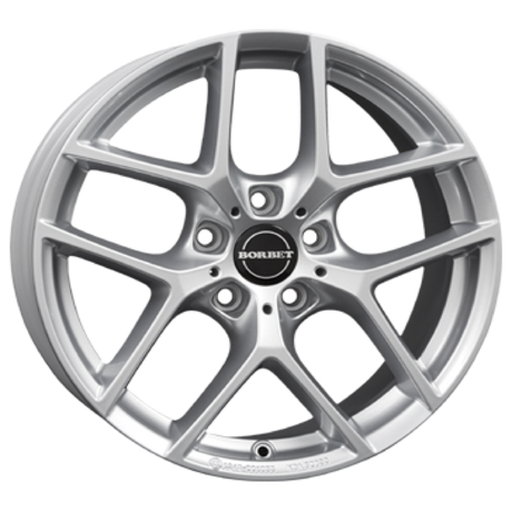 Borbet Y crystal silver BMW Alufelge 7.5x17 ET32 5x120/72.5
