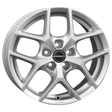 Borbet Y crystal silver Alufelge 7x17 ET30 5x114.3/72.5