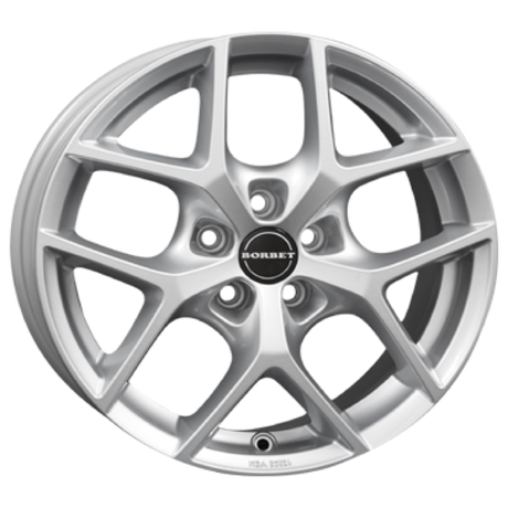Borbet Y crystal silver Alufelge 7x17 ET30 5x112/72.5