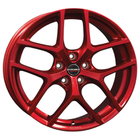 Borbet Y candy red Alufelge 8x19 ET50 5x112/72.5