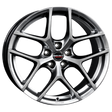 Borbet Y hyper silver 19 Alufelge 8x19 ET37 5x112/66.5
