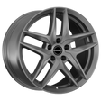 Borbet Z dark grey matt Alufelge 7.5x18 ET49 5x112/66.6