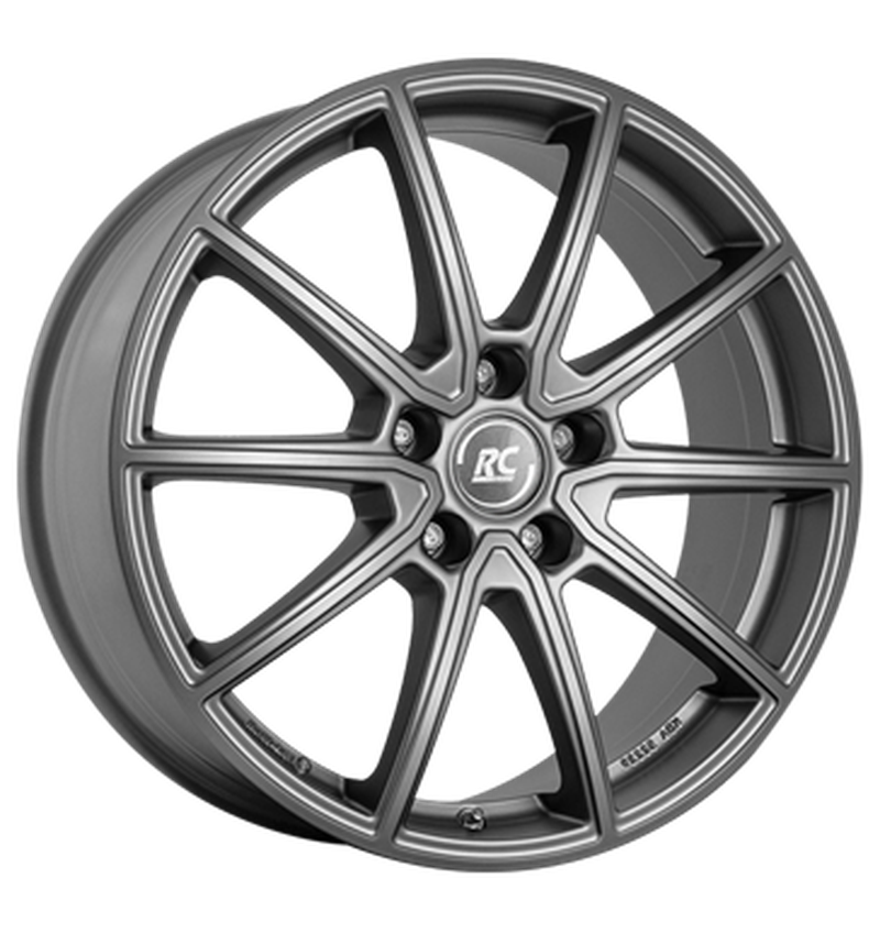RC-Design RC32 Ferric Grey Matt Alufelge 7x17 ET44 5x110/65.1