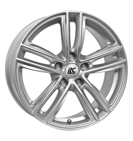 RC-Design RC27 Kristallsilber Alufelge 8x18 ET38 5x112/57.1