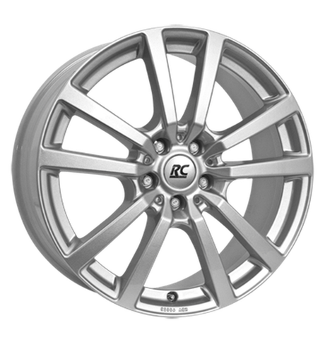 RC-Design RC25 Kristallsilber Alufelge 8x18 ET56.4 5x127/71.6