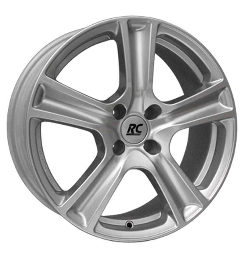 RC-Design RC19 Kristallsilber Alufelge 5x15 ET40 4x100/54.1