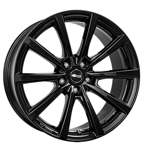 Brock B32 Schwarz Glanz Alufelge 9.5x20 ET45 5x114.3/64.1
