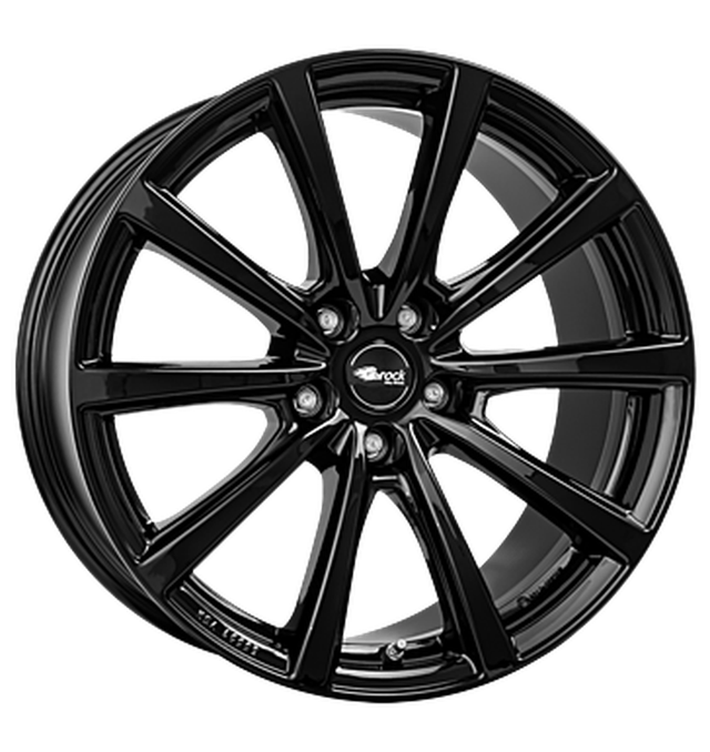 Brock B32 Schwarz Glanz Alufelge 9.5x20 ET45 5x114.3/64.1