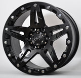 4x rims Dirt D66 9x18 ET25 5x120