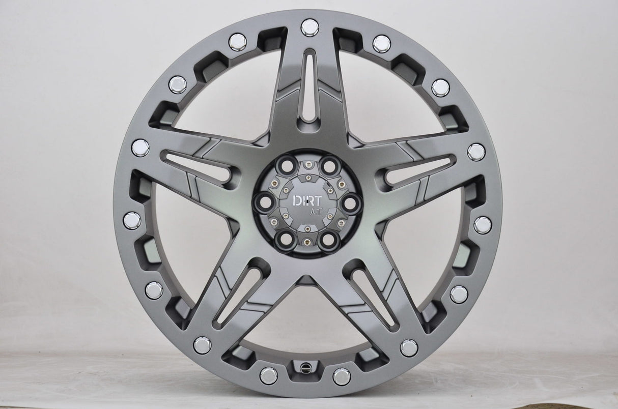 4x Felgen Dirt D66 9x17 ET25 5x120