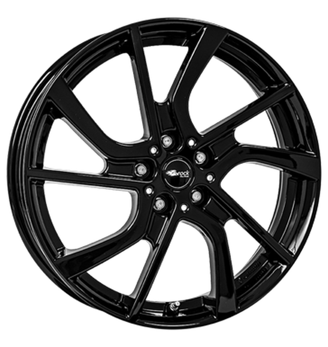 Brock eB1 Schwarz Glanz Alufelge 5x19 ET43 5x112/66.55