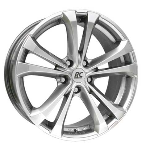RC-Design RC17 Chromsilber Alufelge 8x19 ET38 5x108/72.6