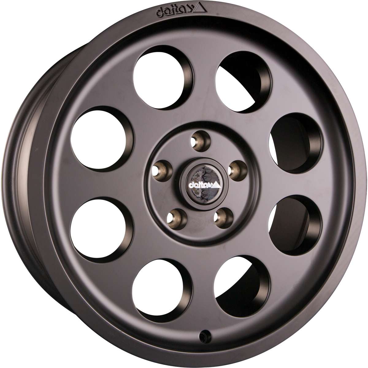 delta4x4 Klassik Alufelge 5x112 Schwarz Matt – Transit Connect