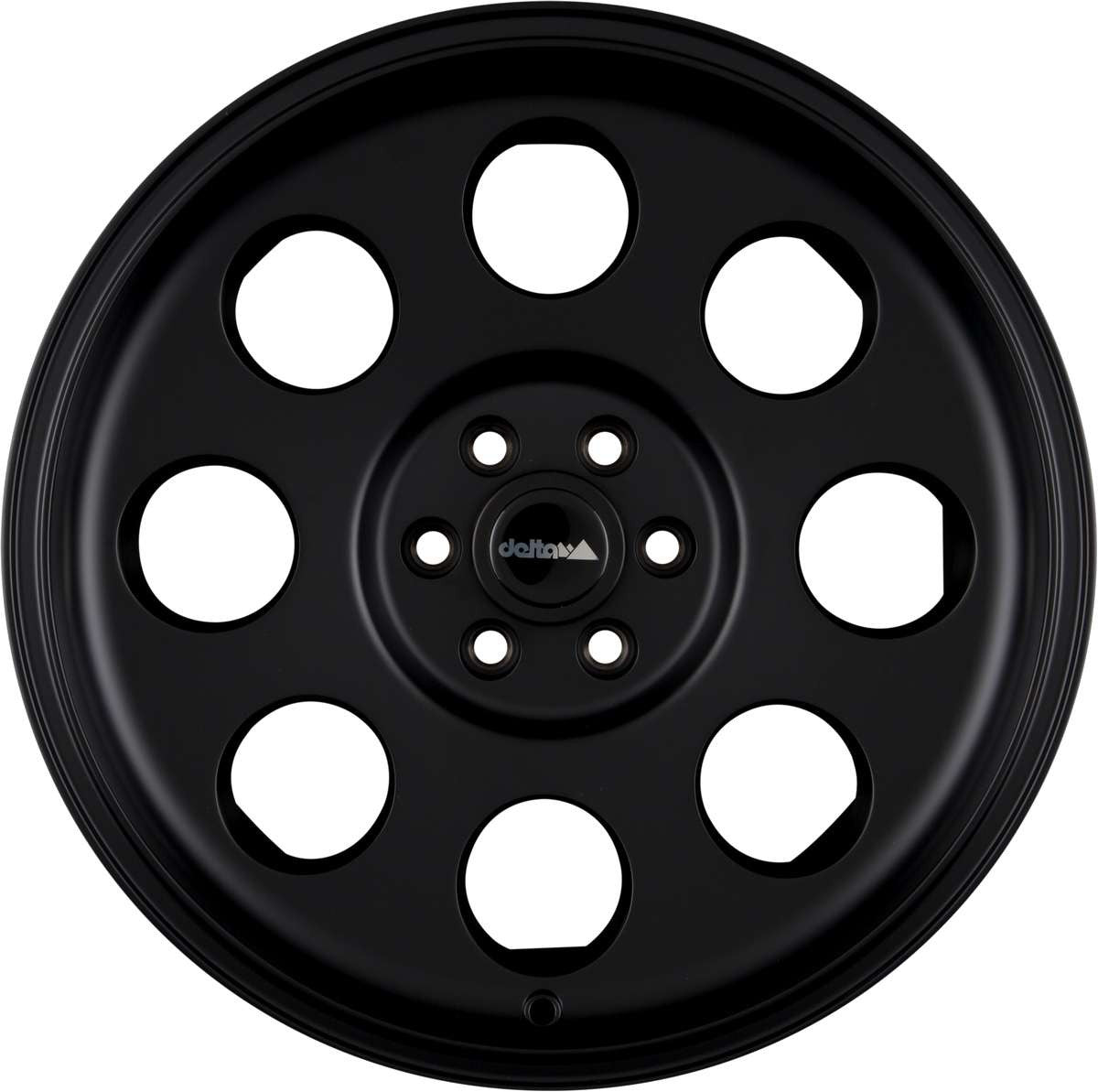 delta4x4 Klassik Alufelge 6x135 Schwarz Matt – F150