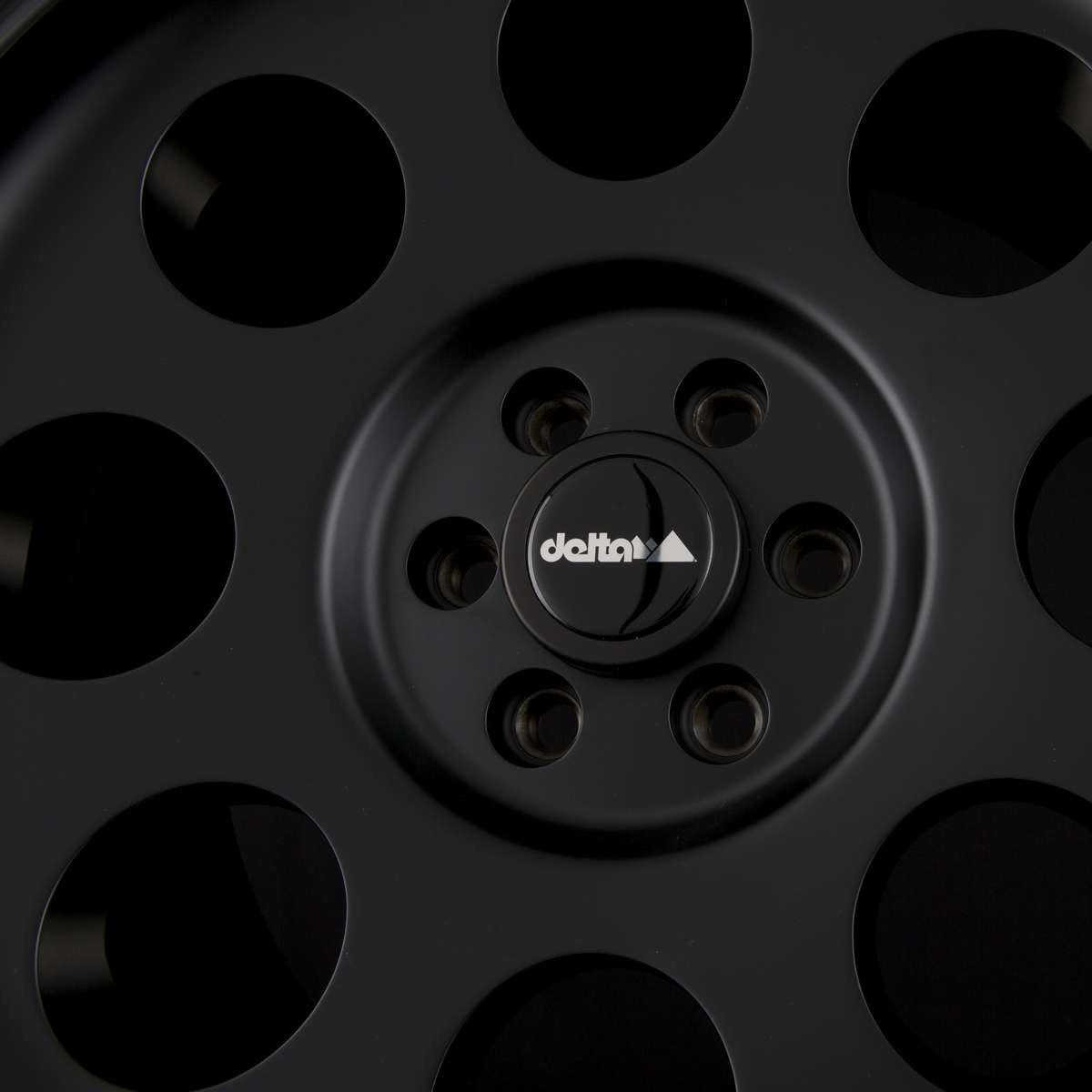 delta4x4 Klassik Alufelge 6x135 Schwarz Matt – F150