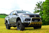 delta4x4 Seitenbügel oval poliert – Fiat Fullback Kt0T