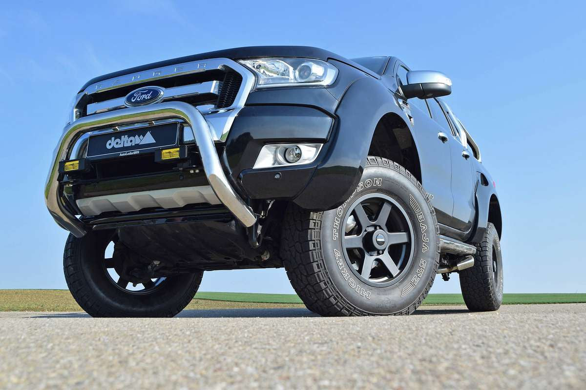 delta4x4 Frontbügel Ranger (2AB)poliert