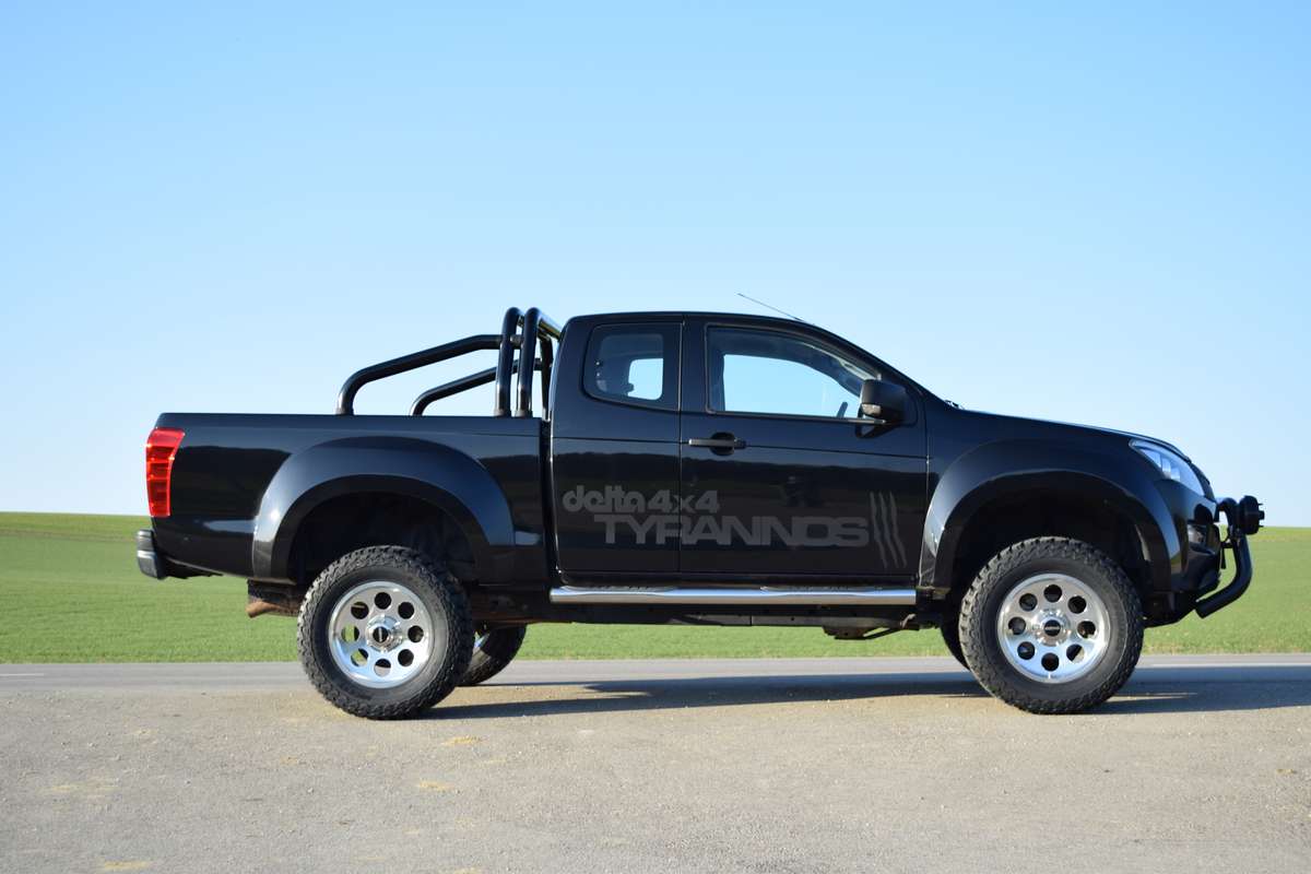 delta4x4 Double Sport Bar Isuzu D-Max