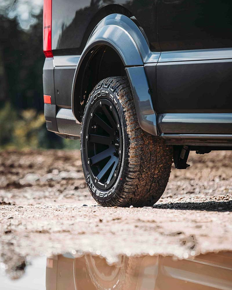 Radabdeckung VW Crafter +35mm