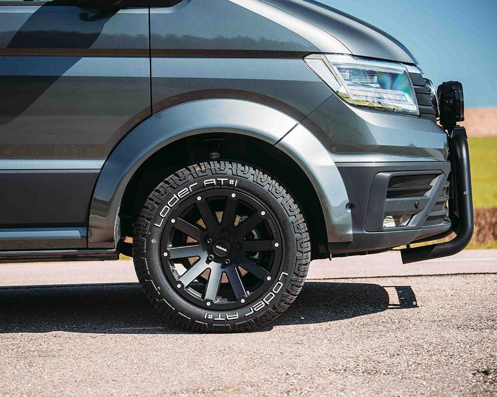 Radabdeckung VW Crafter +35mm