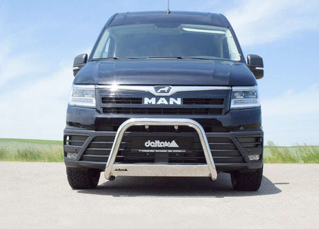 delta4x4 Frontbügel poliert 63mm – MAN Tge Sy Sz / VW Crafter Sy Sz