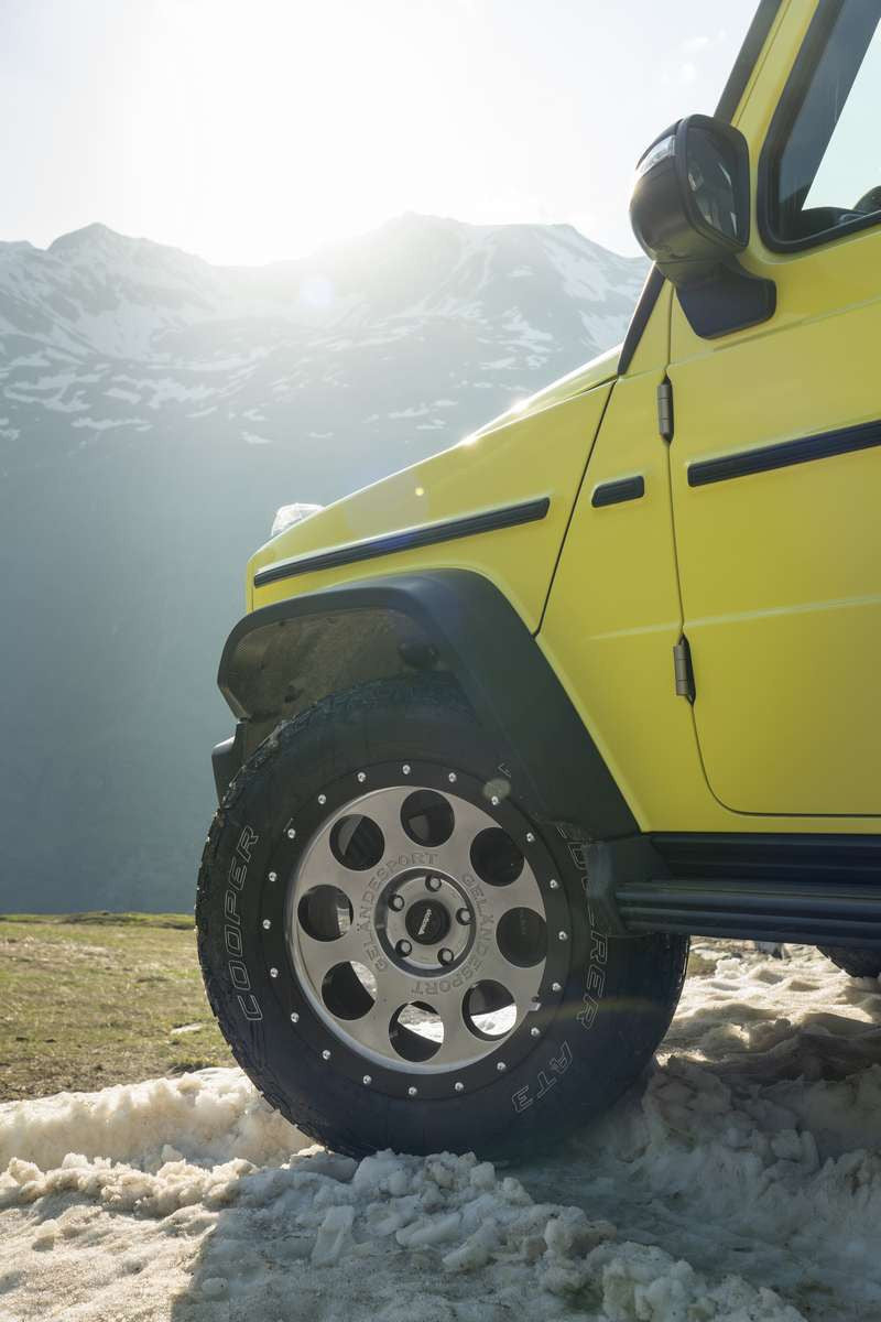 Radabdeckung Mercedes G463A -