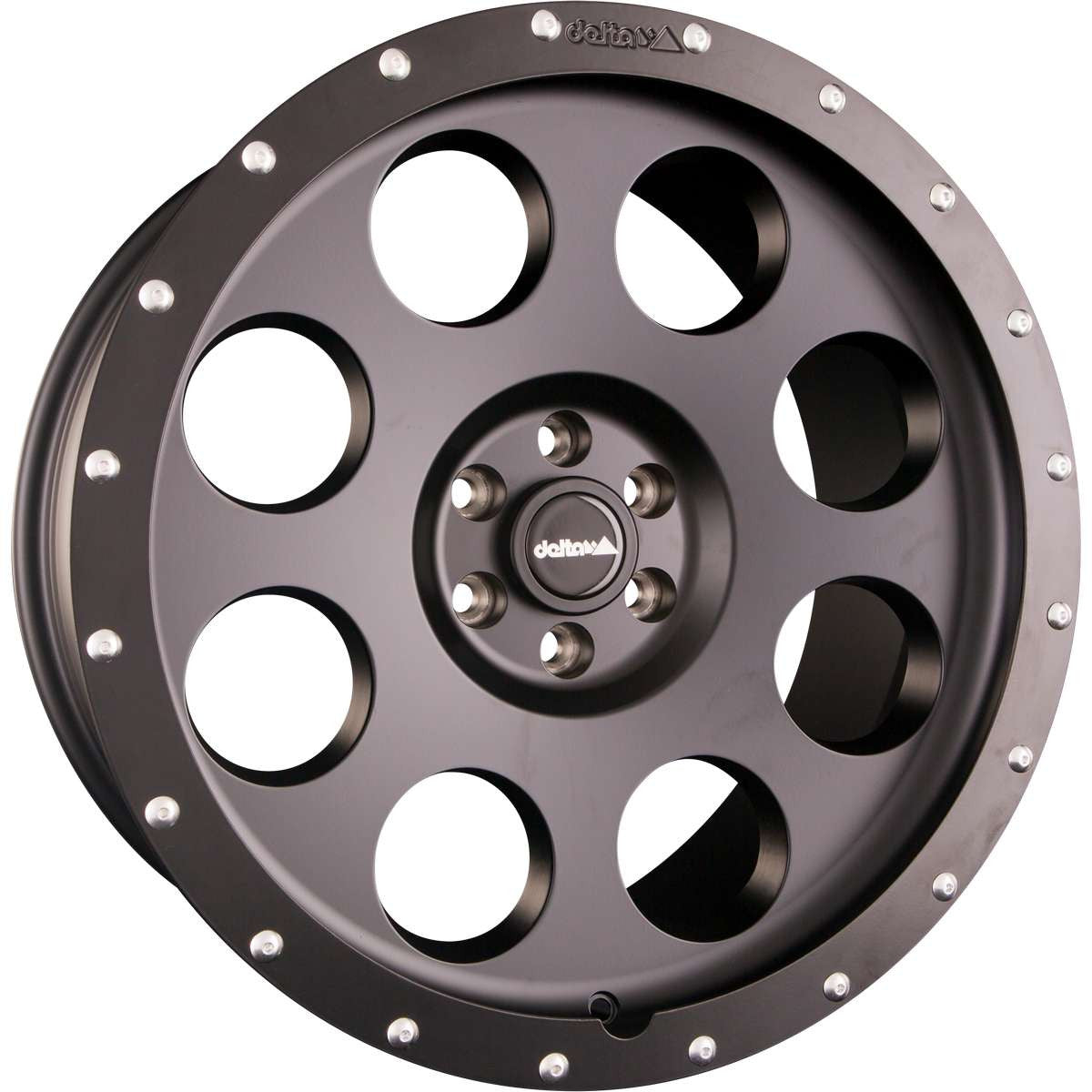 delta4x4 Klassik_B Alufelge 5x120 Schwarz Matt – Defender