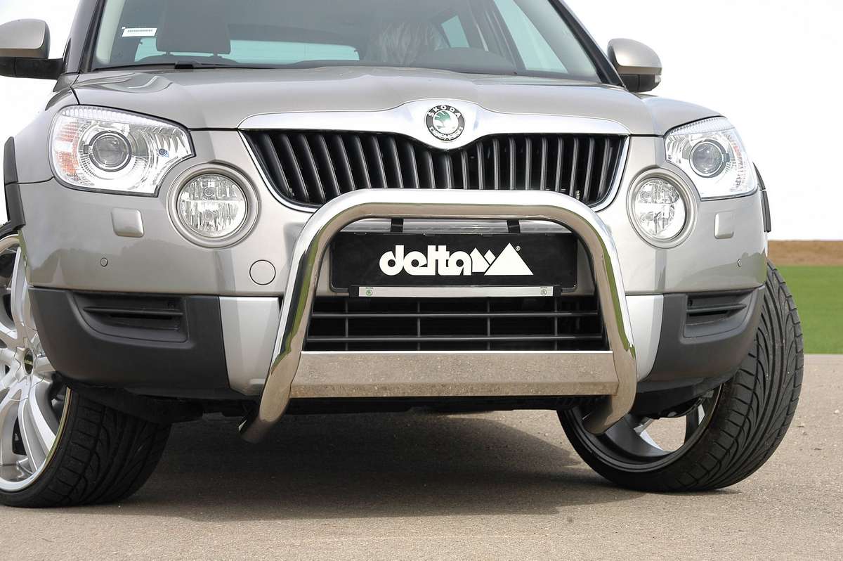 delta4x4 Personenschutzbügel Edelstahl – Škoda Yeti