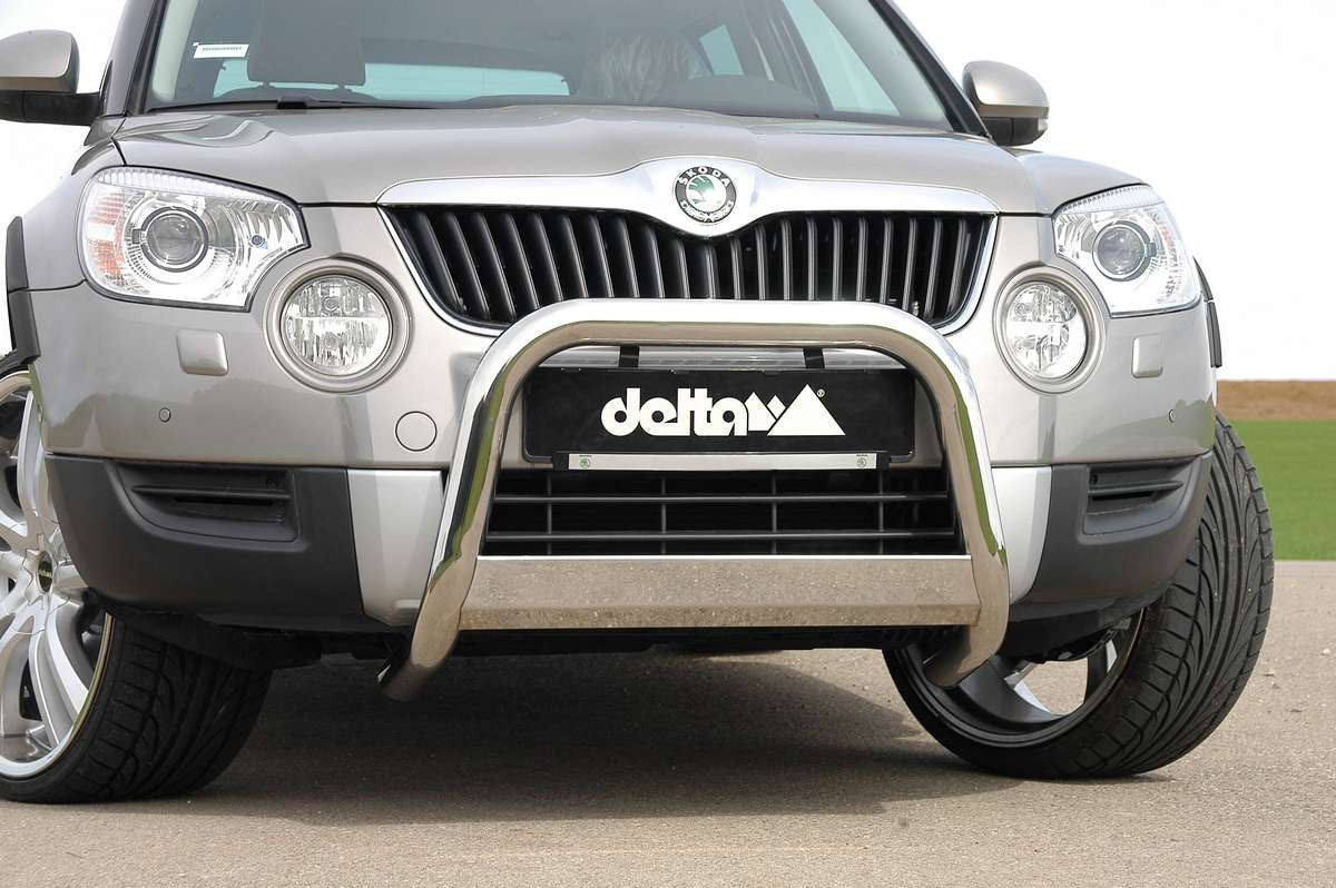 delta4x4 Personenschutzbügel Edelstahl – Škoda Yeti