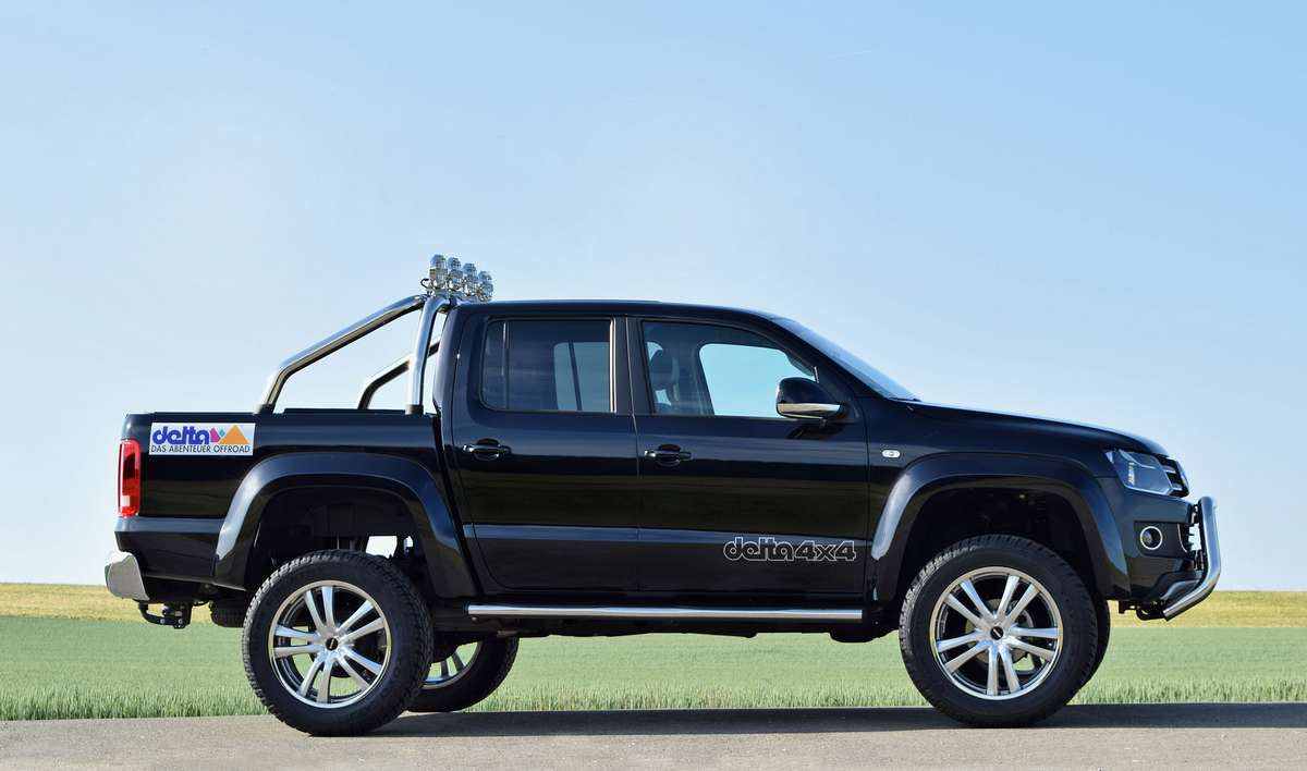 delta4x4 Personenschutzbügel Edelstahl – VW Amarok (AROH)