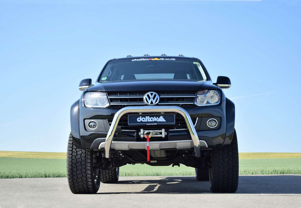 delta4x4 Personenschutzbügel Edelstahl – VW Amarok (AROH)