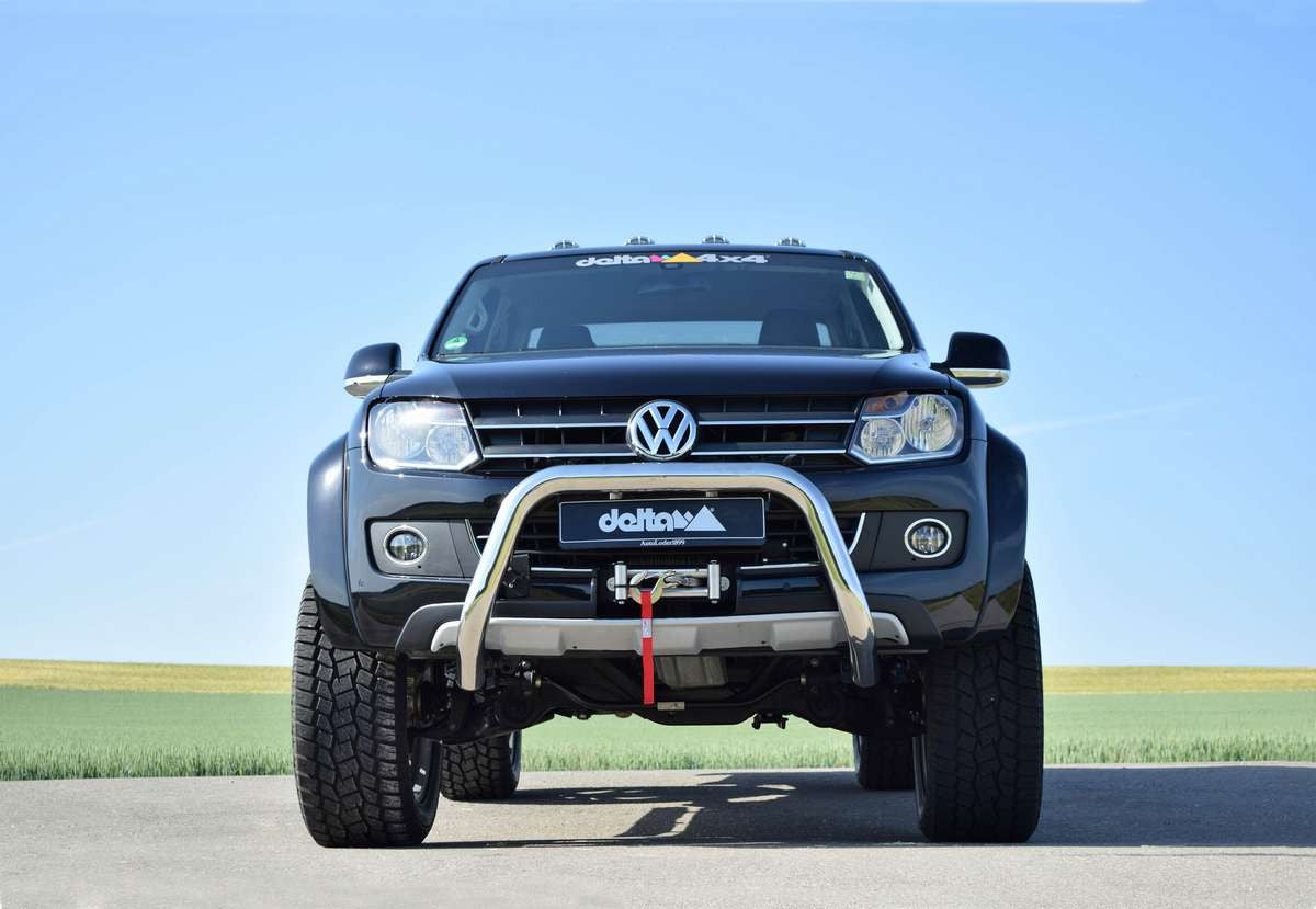 delta4x4 Personenschutzbügel Edelstahl – VW Amarok (AROH)