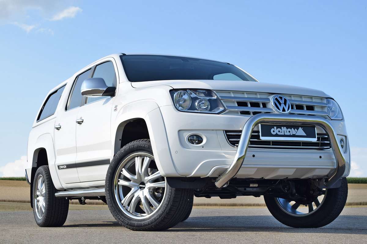 delta4x4 Personenschutzbügel Edelstahl – VW Amarok (AROH)
